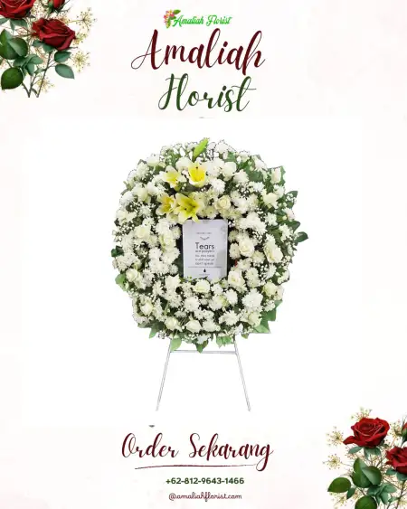 Krans Bunga Duka Asam Jujuhan